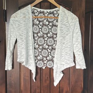 White Cardigan